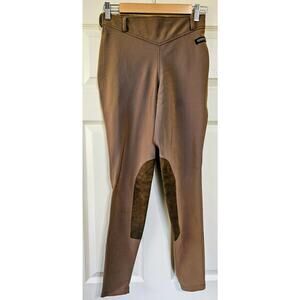 Kerritts Knee Patch Riding Equestrian Pants, Womens Sz L, Tan